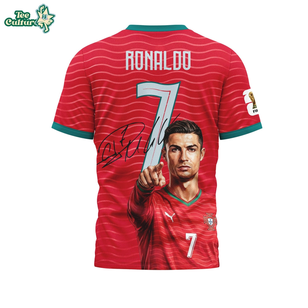 Cristiano Ronaldo | Premium 2026 World Cup 3D Shirt