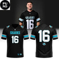 Cronulla Sharks 2026 Premiers Anniversary Range Personalized Football Jersey