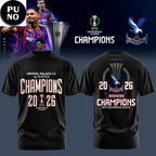 Crystal Palace FC UEFA Conference League Champions 2026 Hoodie T-Shirt
