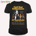 Curb Your Enthusiasm 24th Anniversary Thank You For The Memories Signatures T Shirt