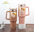 Custom 40oz Tumbler With Photo and Name Personalized Valentines Gift