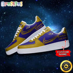 Custom NFL Baltimore Ravens Air Force 1 Shoes Sneaker Football Shoes For Sport Fans