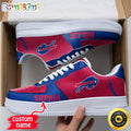 Custom NFL Buffalo Bills Air Force 1 Shoes Fashionable Air Force 1