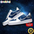 Custom NFL Indianapolis Colts Air Force 1 Shoes Sneaker Football Shoes For Sport Fans
