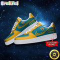 Custom NFL Jacksonville Jaguars Air Force 1 Shoes Sneaker Football Shoes For Sport Fans