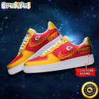 Custom NFL Kansas City Chiefs Air Force 1 Shoes Sneaker Football Shoes For Sport Fans