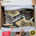 Custom NFL New Orleans Saints Air Force 1 Shoes Fashionable Air Force 1