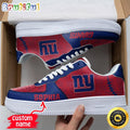 Custom NFL New York Giants Air Force 1 Shoes Fashionable Air Force 1