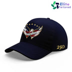 Custom Washington Capitals America 250th Anniversary Navy Hockey Jersey