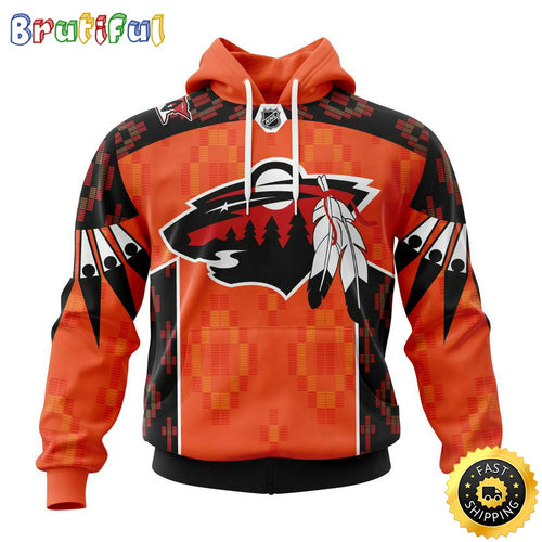 Customized NHL Minnesota Wild Hoodie Specialized Design Child Lives Matter 2023 All Over Print 3D Hoodie Unisex Hoodie Tshirt