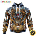 Customized NHL Washington Capitals Hoodie Special Native Costume Design 3D Hoodie Unisex Tshirt Hoodie