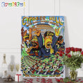 Cypress Hill Band July 10 2024 Royal Albert Hall London Tour Wall Art Poster Canvas