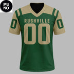 DC Universe Green Lanterns Rushville Pioneers 2026 Personalized Football Jersey
