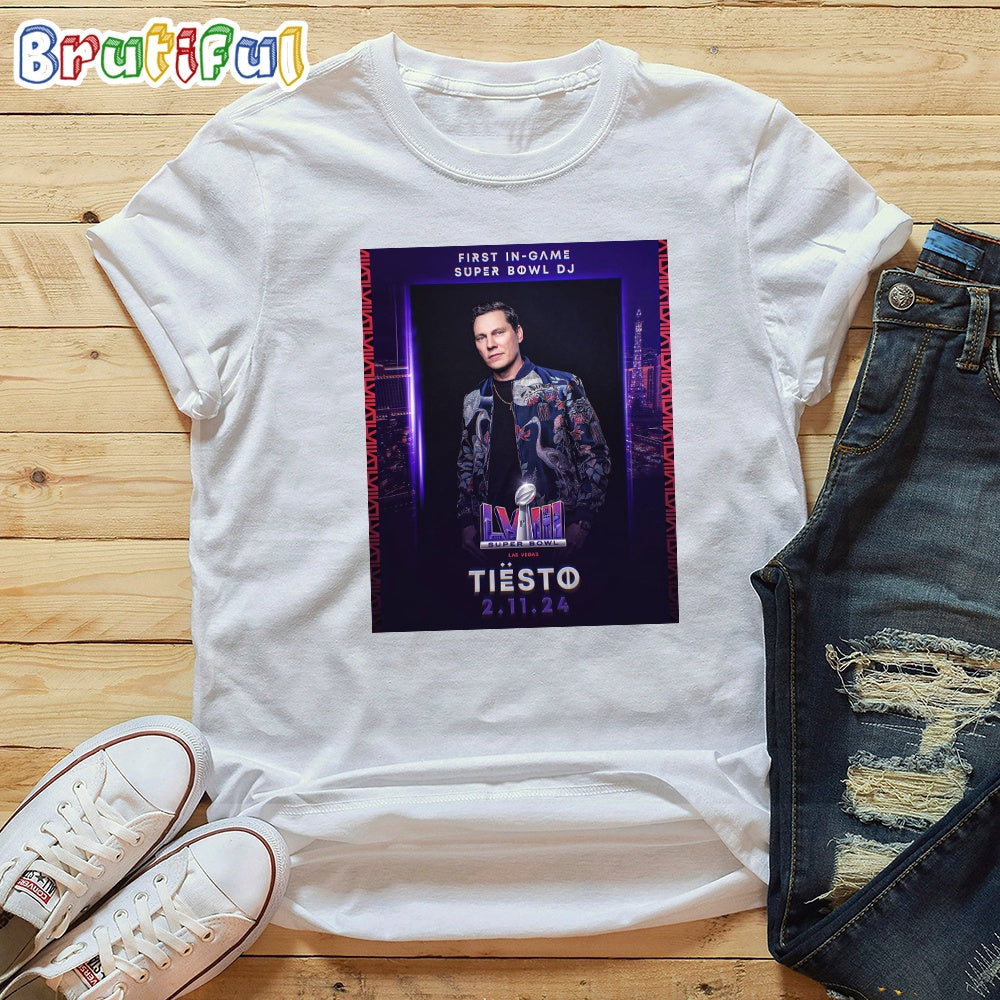 DJ Tiesto Super Bowl LVIII 2024 Las Vegas T-Shirt