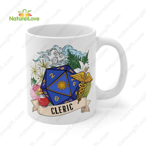 DND Cleric Healing Word Mug DnD Dungeons and Dragons Gift
