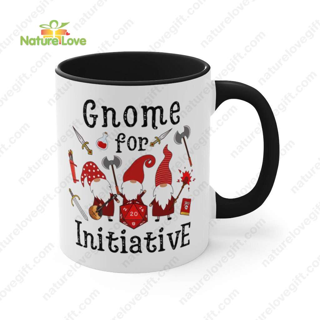 DND Gnome for Initiative Mug DnD Dungeons and Dragons Gift