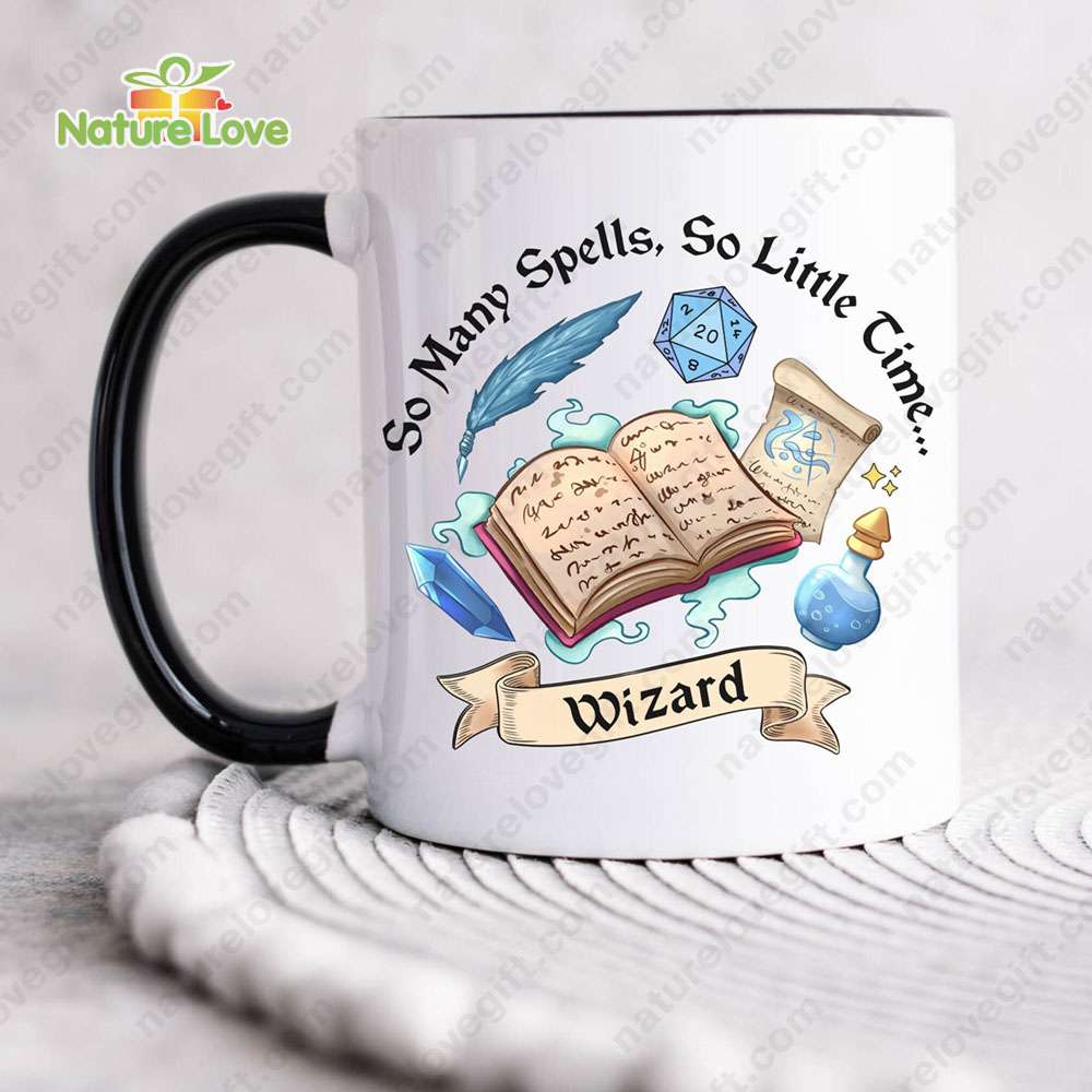 DND Wizard Mug DnD Dungeons and Dragons Gift