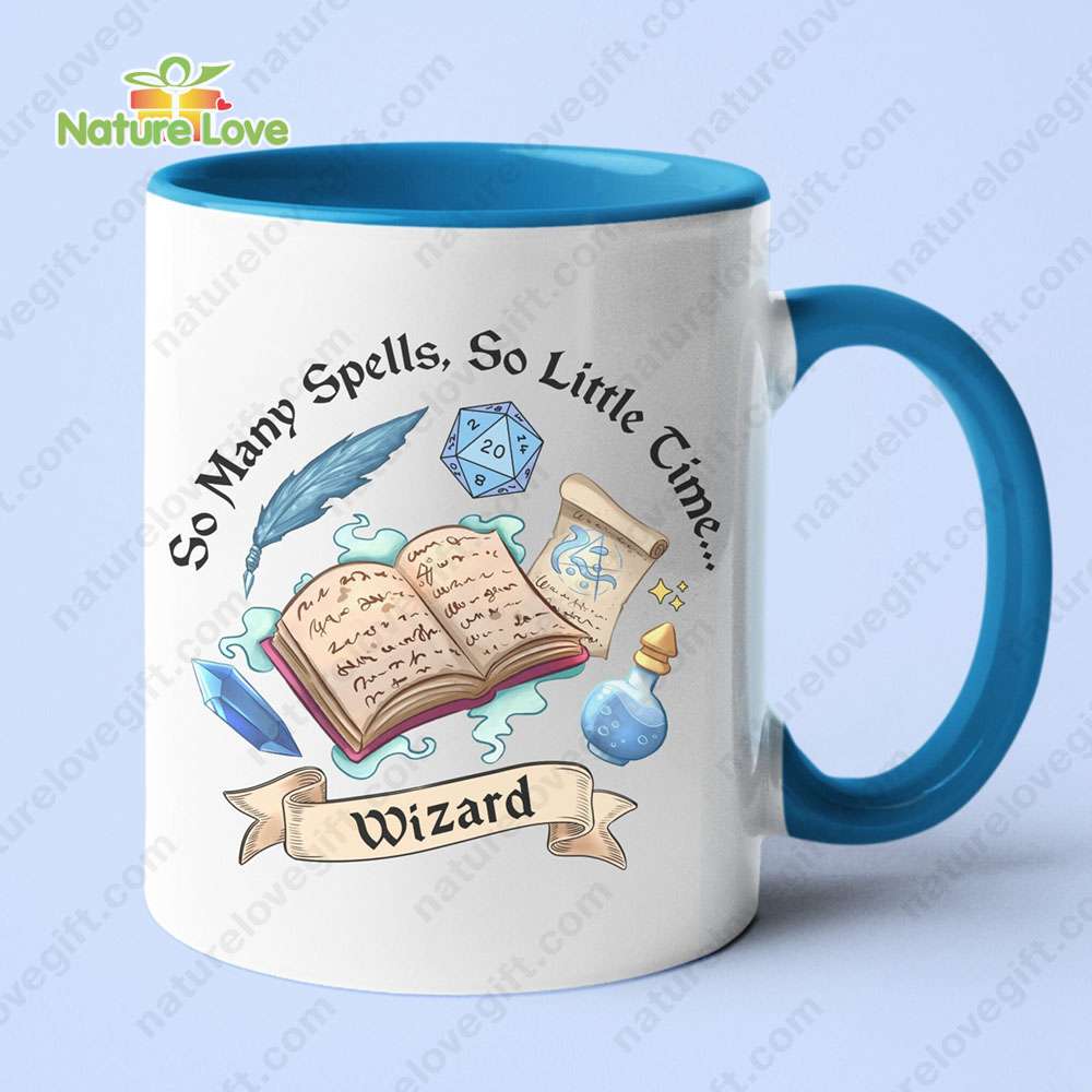 DND Wizard Mug DnD Dungeons and Dragons Gift