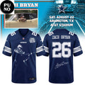 Dallas Cowboy x Zach Bryan With Heaven On Tour 2026 Football Jersey