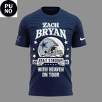Dallas Cowboy x Zach Bryan With Heaven On Tour 2026 Hoodie T-shirt