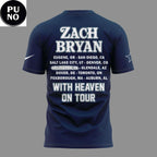 Dallas Cowboy x Zach Bryan With Heaven On Tour 2026 Hoodie T-shirt