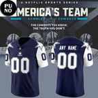 Dallas Cowboys 1996 Authentic Throwback Retired Personalized Football Jersey