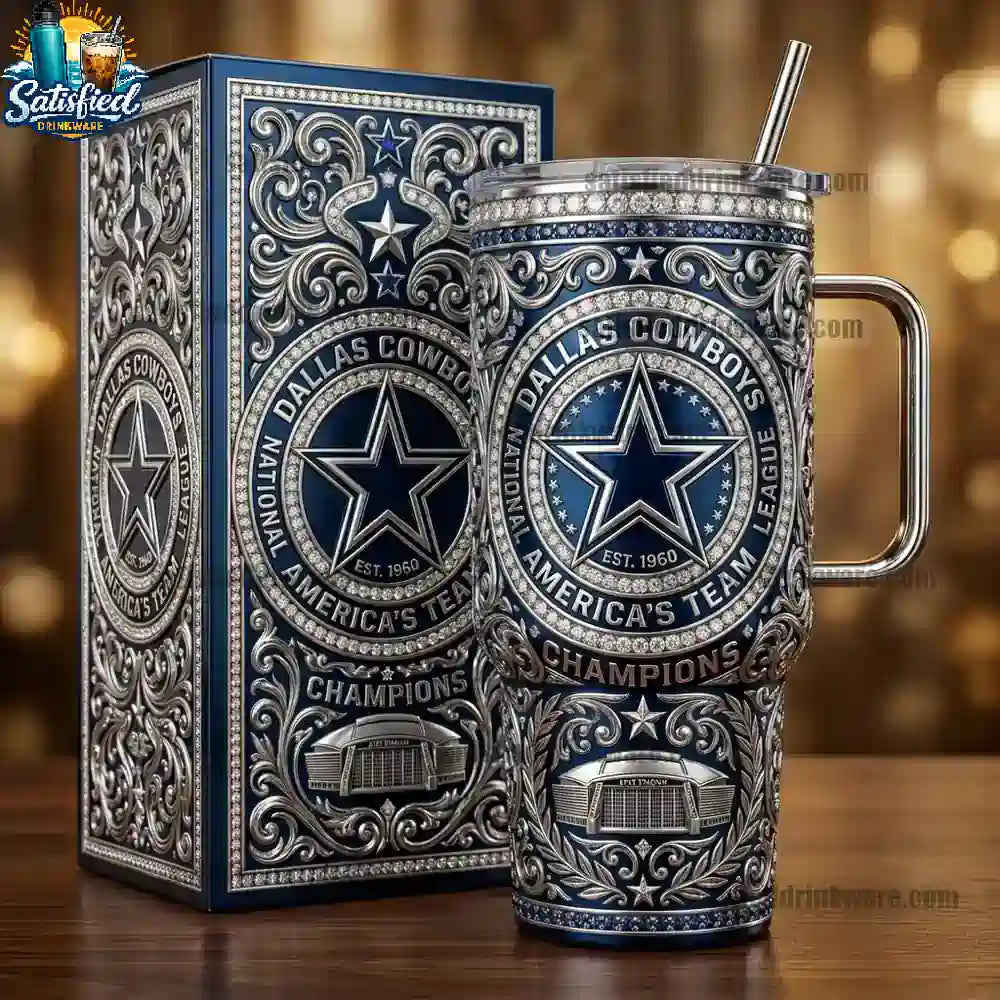 Dallas Cowboys 40oz Collector Edition With Handle Yeti Tumbler