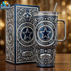 Dallas Cowboys 40oz Collector Edition With Handle Yeti Tumbler