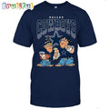 Dallas Cowboys Flintstones Football T Shirt