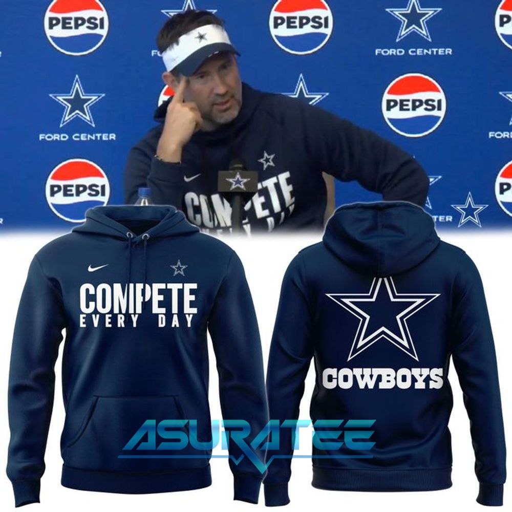 Dallas Cowboys Navy “Compete Every Day” Special Hoodie