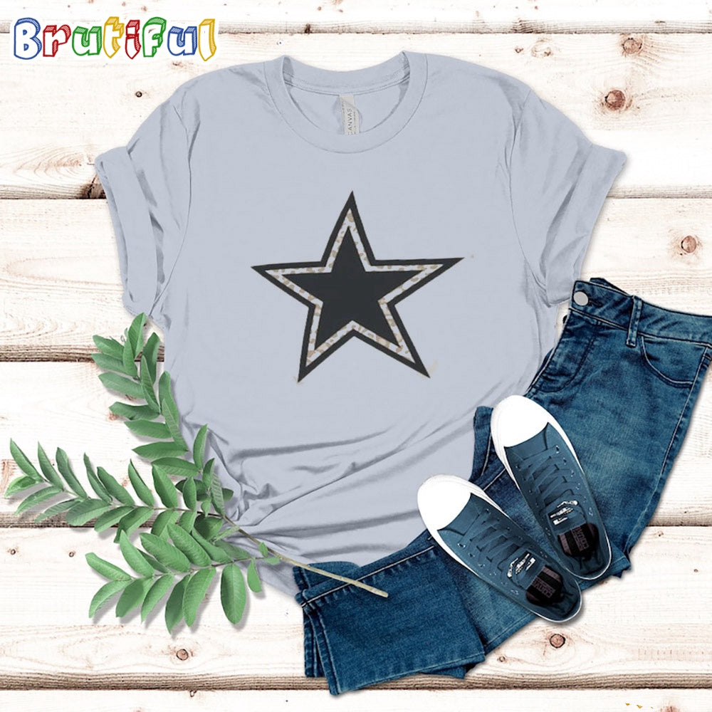 Dallas Cowboys Women’s ’47 Cream Panthera Frankie T-Shirt
