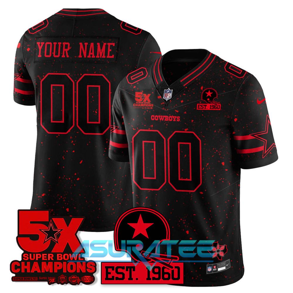 Dallas Cowboys x Stranger Things 5 Limited Custom Jersey