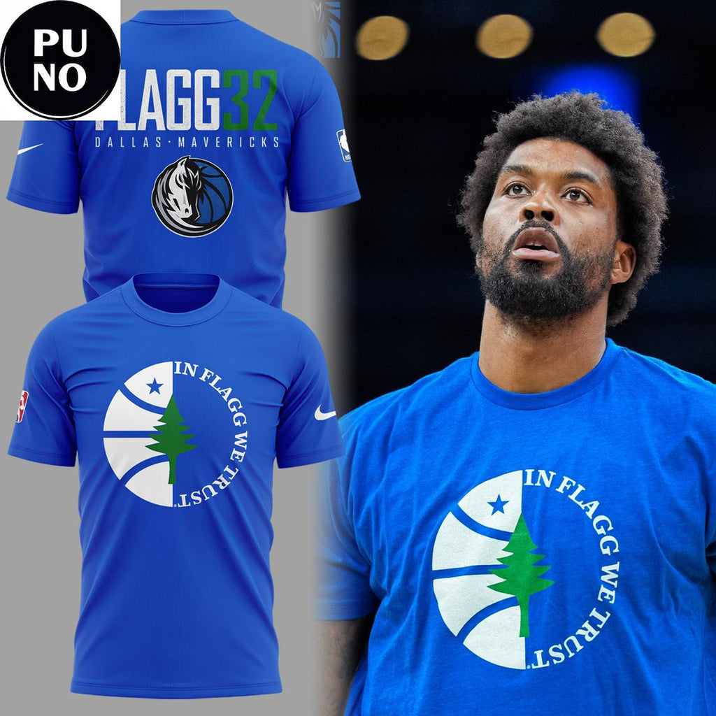 Dallas Mavericks Naji Marshall 2026 In Flagg We Trust Hoodie T-Shirt