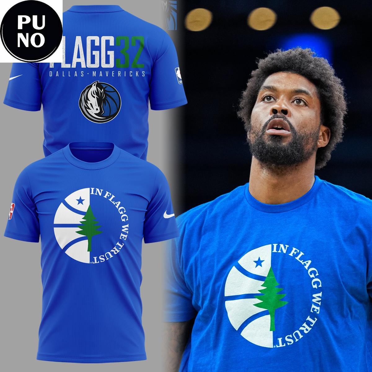 Dallas Mavericks Naji Marshall 2026 In Flagg We Trust Hoodie T-Shirt
