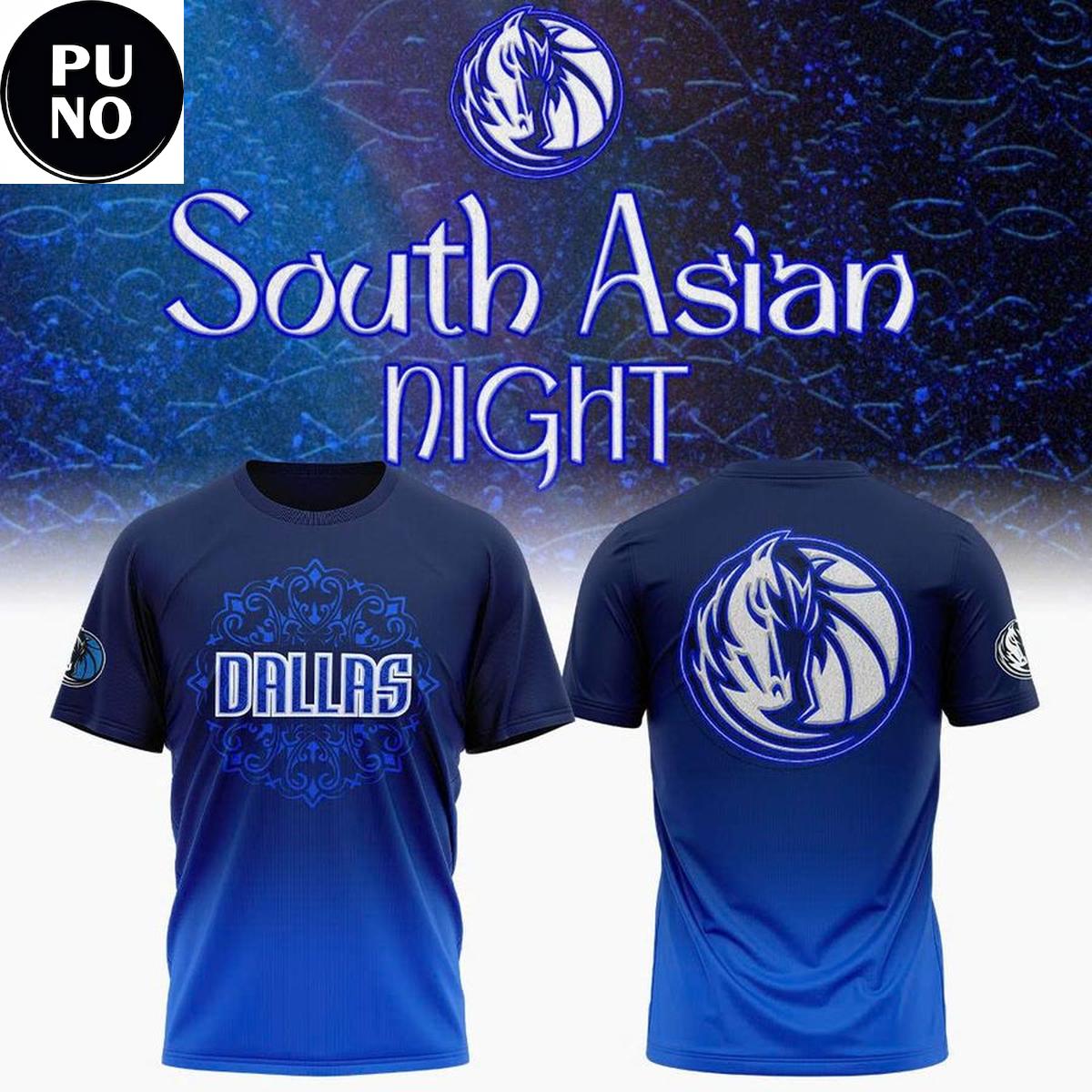 Dallas Mavericks x South Asian Night 2026 Hoodie T-Shirt