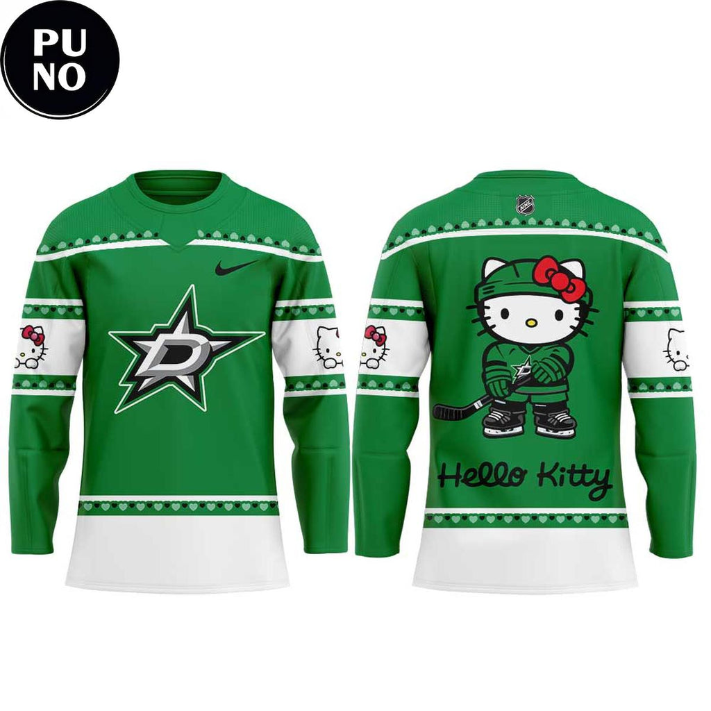 Dallas Stars Hello Kitty Night 2026 Hockey Jersey