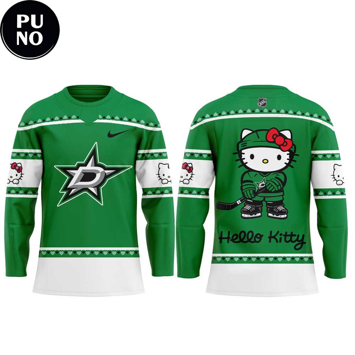 Dallas Stars Hello Kitty Night 2026 Hockey Jersey