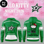 Dallas Stars Hello Kitty Night 2026 Hoodie T-Shirt