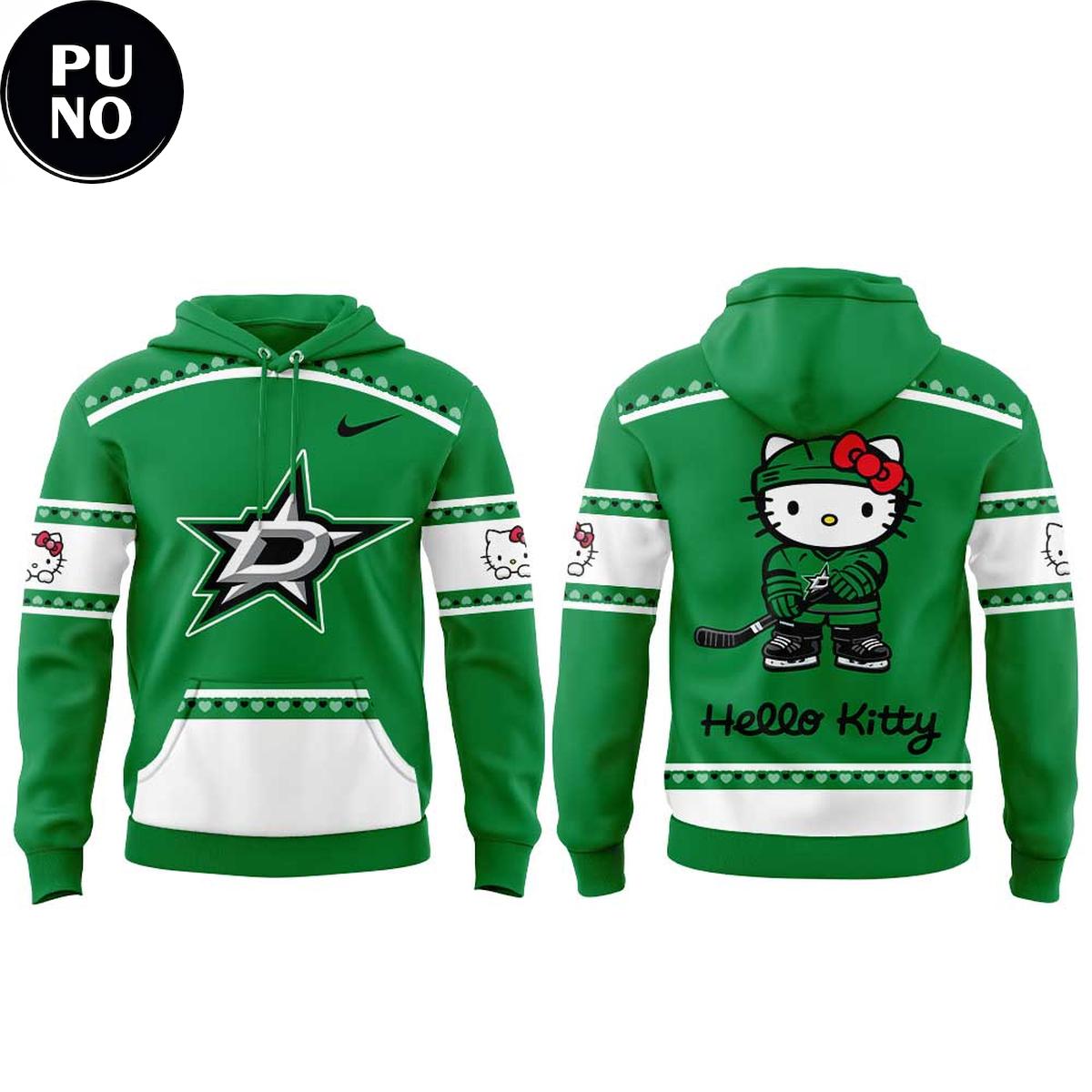 Dallas Stars Hello Kitty Night 2026 Hoodie T-Shirt
