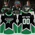 Dallas Stars Home Replica Jersey 99 Kelly Green 2026 Hockey Jersey