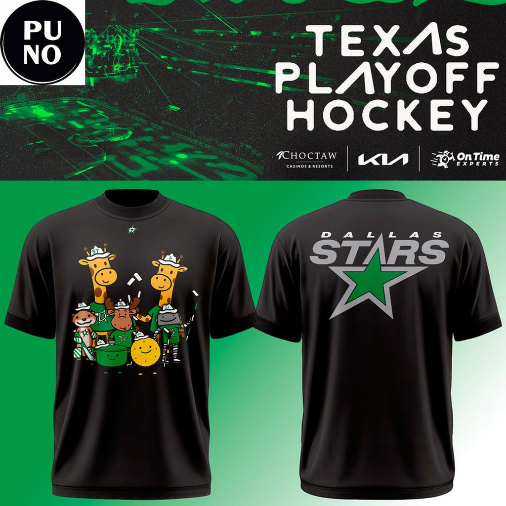 Dallas Stars NHL 2026 Taxas Playoff T-Shirt