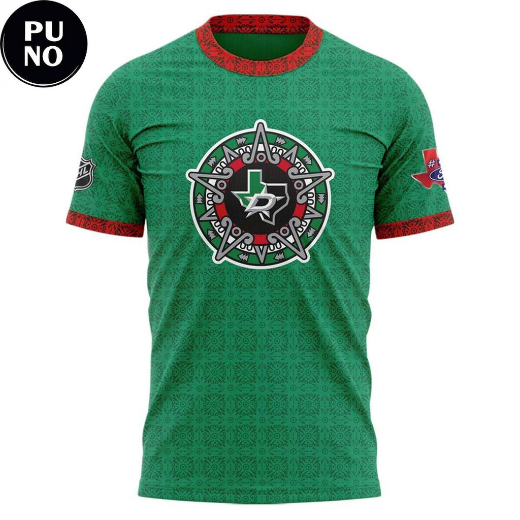 Dallas Stars Noche Mexicana Night 2026 Personalized Hoodie T-Shirt