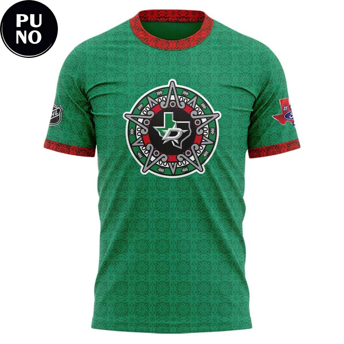 Dallas Stars Noche Mexicana Night 2026 Personalized Hoodie T-Shirt