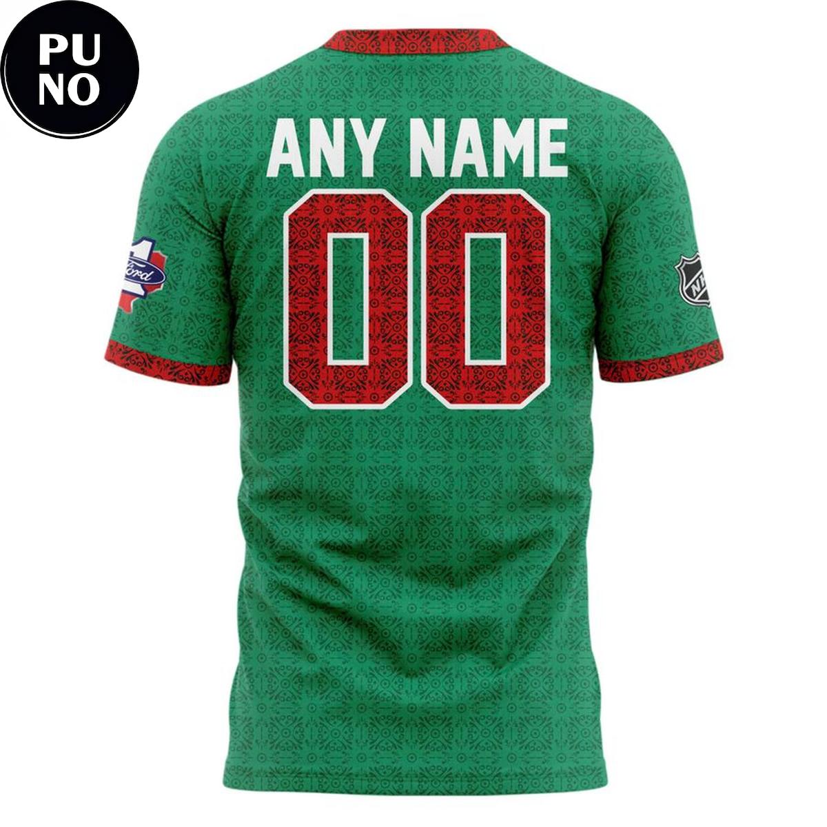 Dallas Stars Noche Mexicana Night 2026 Personalized Hoodie T-Shirt