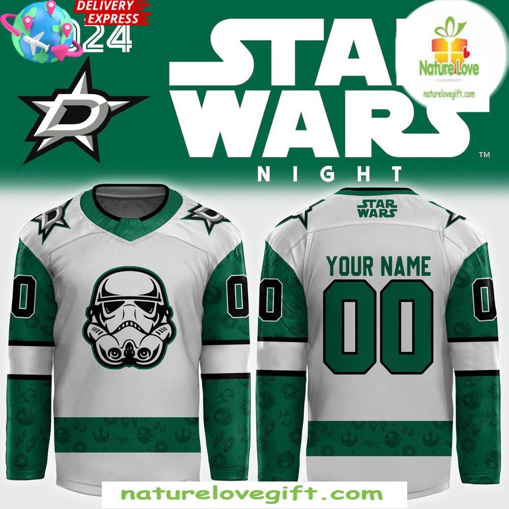 Dallas Stars Star Wars Night 2026 Hockey Jersey
