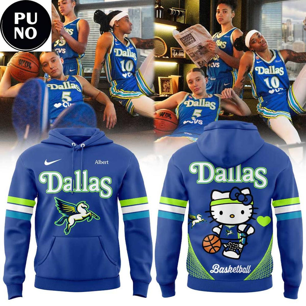 Dallas Wings x Hello Kitty Night 2026 Rebel Hoodie