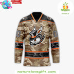 2026 Danbury Hat Tricks Military Hockey Jersey