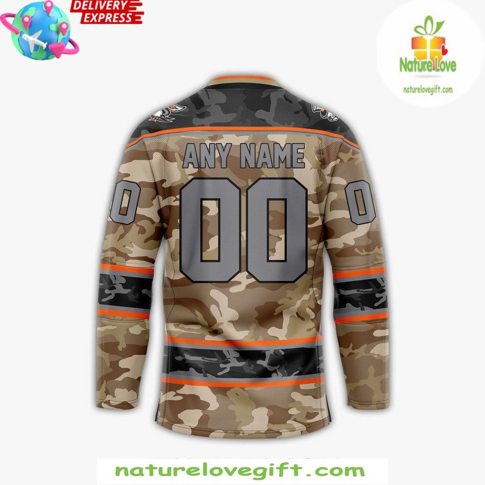 2026 Danbury Hat Tricks Military Hockey Jersey