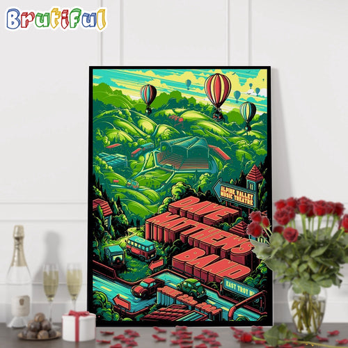 Dave Matthews Band June 30 2024 Alpine Valley Music Theatre East Troy WI Tour Wall Art Poster Canvas