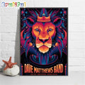 Dave Matthews Band May 2024 Forest National Forest Belgium Poster Canvas